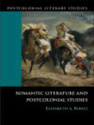 cover image of Romantic Literature and Postcolonial Studies